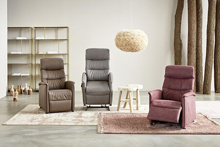 Profitez d'un confort d'assise de première classe avec le fauteuil relax QUARTETT 9051