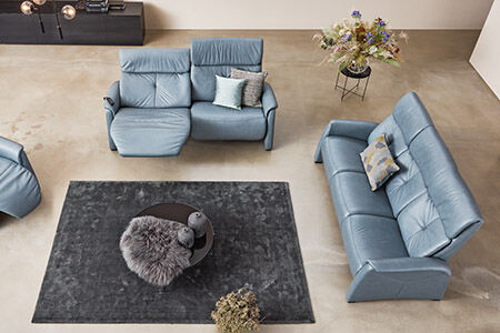 Bequemes Relaxsofa mit manueller und elektrischer Wallfree-Funktion